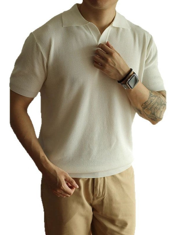 Men's Casual Comfy Polo Shirt