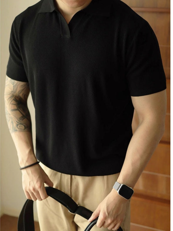 Men's Casual Comfy Polo Shirt