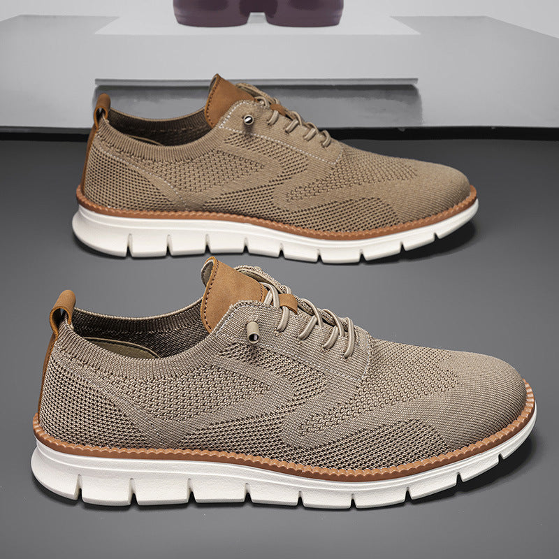 Men's Lightweight Lace-up Casual Sneakers