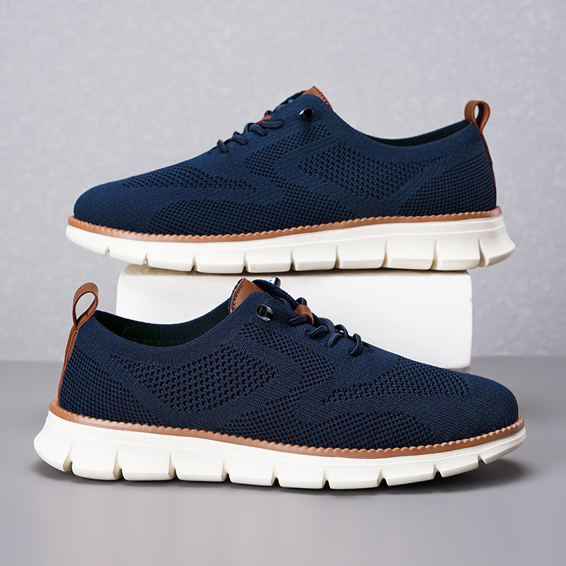 Men's Lightweight Lace-up Casual Sneakers
